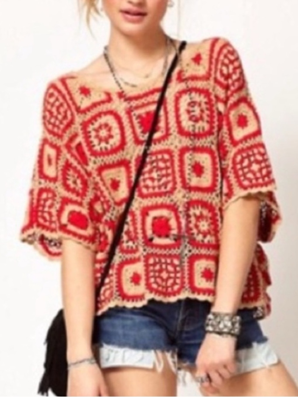 MINKPINK  Crochet Top
